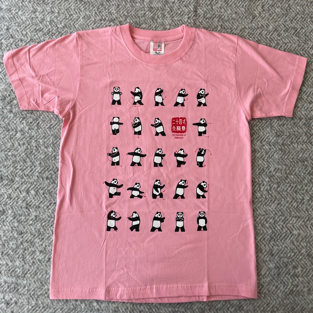 NWT Shanghai Zongmin Pink Panda Graphic Tee - M